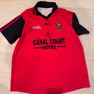 O’Neills GAA Jersey – Down (An Dún) Gaelic Football – Red & Black